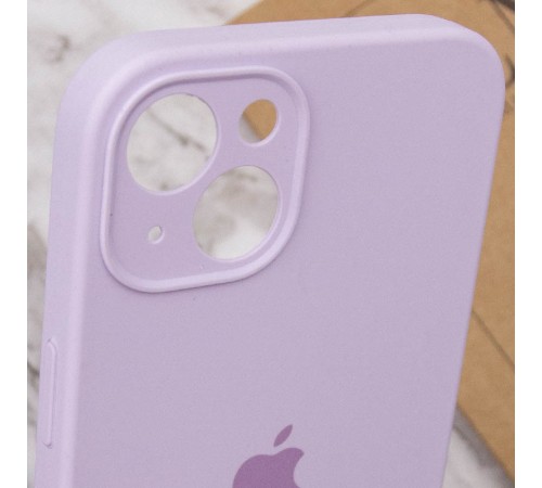 Чохол Silicone Case Full Camera Protective (AA) для Apple iPhone 14 (6.1") Бузковий / Lilac / PVH Чохол Silicone Case Full Camera Protective (AA) для Apple iPhone 14 (6.1") Бузковий / Lilac / PVH