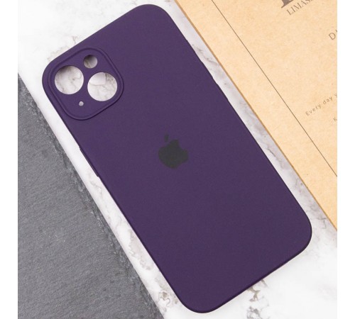 Чохол Silicone Case Full Camera Protective (AA) для Apple iPhone 14 (6.1") Фіолетовий / Elderberry / PVH Чохол Silicone Case Full Camera Protective (AA) для Apple iPhone 14 (6.1") Фіолетовий / Elderberry / PVH