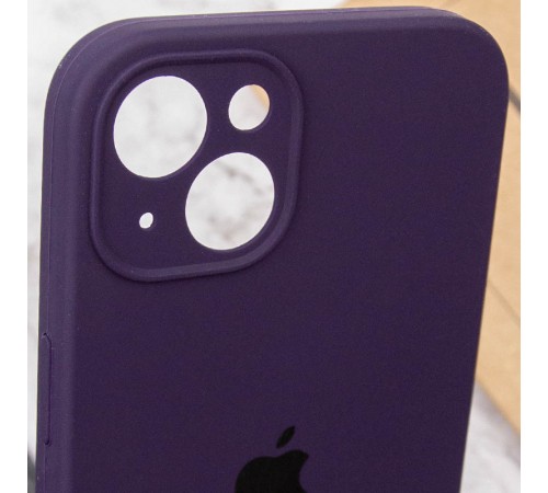 Чохол Silicone Case Full Camera Protective (AA) для Apple iPhone 14 (6.1") Фіолетовий / Elderberry / PVH Чохол Silicone Case Full Camera Protective (AA) для Apple iPhone 14 (6.1") Фіолетовий / Elderberry / PVH