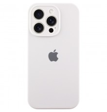 Чохол Silicone Case Full Camera Protective (AA) для Apple iPhone 14 Pro (6.1") Білий / White / PVH