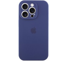 Чохол Silicone Case Full Camera Protective (AA) для Apple iPhone 14 Pro (6.1") Синій / Deep navy / PVH