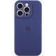 Чохол Silicone Case Full Camera Protective (AA) для Apple iPhone 14 Pro (6.1") Синій / Deep navy / PVH