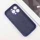 Чохол Silicone Case Full Camera Protective (AA) для Apple iPhone 14 Pro (6.1") Синій / Deep navy / PVH