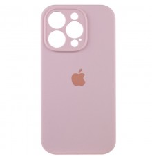 Чохол Silicone Case Full Camera Protective (AA) для Apple iPhone 14 Pro (6.1") Рожевий / Chalk Pink / PVH