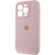 Чохол Silicone Case Full Camera Protective (AA) для Apple iPhone 14 Pro (6.1") Рожевий / Chalk Pink / PVH