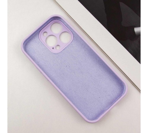 Чохол Silicone Case Full Camera Protective (AA) для Apple iPhone 14 Pro (6.1") Бузковий / Lilac / PVH Чохол Silicone Case Full Camera Protective (AA) для Apple iPhone 14 Pro (6.1") Бузковий / Lilac / PVH