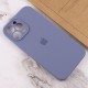 Чохол Silicone Case Full Camera Protective (AA) для Apple iPhone 14 Pro (6.1") Сірий / Lavender Gray / PVH
