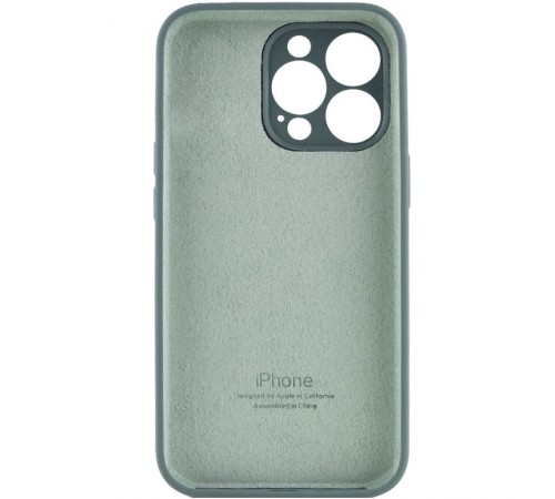 Чохол Silicone Case Full Camera Protective (AA) для Apple iPhone 14 Pro (6.1") Зелений / Pine green / PVH Чохол Silicone Case Full Camera Protective (AA) для Apple iPhone 14 Pro (6.1") Зелений / Pine green / PVH