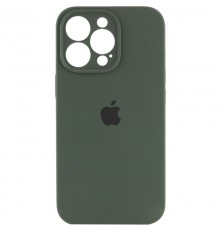 Чохол Silicone Case Full Camera Protective (AA) для Apple iPhone 14 Pro (6.1") Зелений / Cyprus Green / PVH