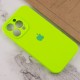 Чохол Silicone Case Full Camera Protective (AA) для Apple iPhone 14 Pro (6.1") Салатовий / Neon green