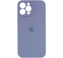 Чохол Silicone Case Full Camera Protective (AA) для Apple iPhone 14 Pro (6.1") Сірий / Lavender Gray