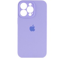Чохол Silicone Case Full Camera Protective (AA) для Apple iPhone 14 Pro (6.1") Бузковий / Dasheen