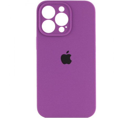 Чохол Silicone Case Full Camera Protective (AA) для Apple iPhone 14 Pro (6.1") Фіолетовий / Grape Чохол Silicone Case Full Camera Protective (AA) для Apple iPhone 14 Pro (6.1") Фіолетовий / Grape