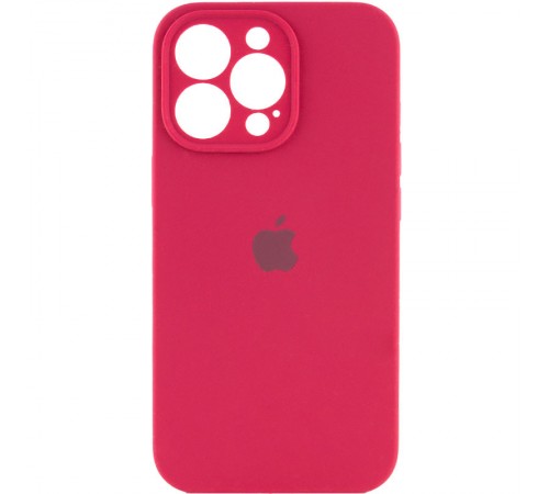 Чохол Silicone Case Full Camera Protective (AA) для Apple iPhone 14 Pro Max (6.7") Червоний / Rose Red / PVH Чохол Silicone Case Full Camera Protective (AA) для Apple iPhone 14 Pro Max (6.7") Червоний / Rose Red / PVH