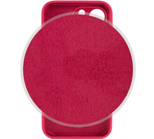 Чохол Silicone Case Full Camera Protective (AA) для Apple iPhone 14 Pro Max (6.7") Червоний / Rose Red / PVH Чохол Silicone Case Full Camera Protective (AA) для Apple iPhone 14 Pro Max (6.7") Червоний / Rose Red / PVH