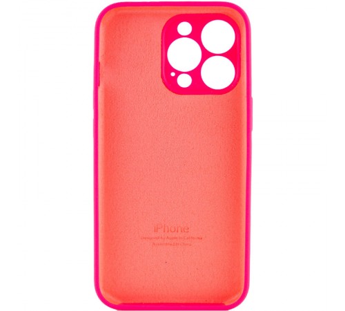 Чохол Silicone Case Full Camera Protective (AA) для Apple iPhone 14 Pro Max (6.7") Рожевий / Barbie pink / PVH Чохол Silicone Case Full Camera Protective (AA) для Apple iPhone 14 Pro Max (6.7") Рожевий / Barbie pink / PVH
