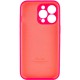 Чохол Silicone Case Full Camera Protective (AA) для Apple iPhone 14 Pro Max (6.7") Рожевий / Barbie pink / PVH