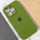 Чохол Silicone Case Full Camera Protective (AA) для Apple iPhone 14 Pro Max (6.7") Зелений / Dark Olive / PVH