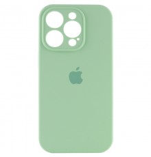 Чохол Silicone Case Full Camera Protective (AA) для Apple iPhone 14 Pro Max (6.7") Зелений / Pistachio / PVH