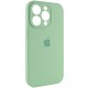 Чохол Silicone Case Full Camera Protective (AA) для Apple iPhone 14 Pro Max (6.7") Зелений / Pistachio / PVH