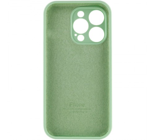 Чохол Silicone Case Full Camera Protective (AA) для Apple iPhone 14 Pro Max (6.7") Зелений / Pistachio / PVH Чохол Silicone Case Full Camera Protective (AA) для Apple iPhone 14 Pro Max (6.7") Зелений / Pistachio / PVH