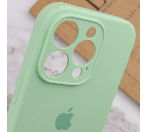 Чохол Silicone Case Full Camera Protective (AA) для Apple iPhone 14 Pro Max (6.7") Зелений / Pistachio / PVH Чохол Silicone Case Full Camera Protective (AA) для Apple iPhone 14 Pro Max (6.7") Зелений / Pistachio / PVH