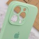 Чохол Silicone Case Full Camera Protective (AA) для Apple iPhone 14 Pro Max (6.7") Зелений / Pistachio / PVH