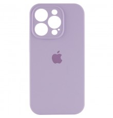 Чохол Silicone Case Full Camera Protective (AA) для Apple iPhone 14 Pro Max (6.7") Бузковий / Lilac / PVH