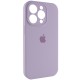 Чохол Silicone Case Full Camera Protective (AA) для Apple iPhone 14 Pro Max (6.7") Бузковий / Lilac / PVH