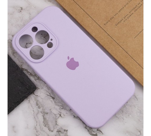 Чохол Silicone Case Full Camera Protective (AA) для Apple iPhone 14 Pro Max (6.7") Бузковий / Lilac / PVH Чохол Silicone Case Full Camera Protective (AA) для Apple iPhone 14 Pro Max (6.7") Бузковий / Lilac / PVH