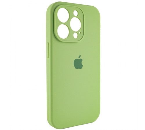 Чохол Silicone Case Full Camera Protective (AA) для Apple iPhone 14 Pro Max (6.7") М'ятний / Mint / PVH Чохол Silicone Case Full Camera Protective (AA) для Apple iPhone 14 Pro Max (6.7") М'ятний / Mint / PVH