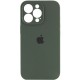Чохол Silicone Case Full Camera Protective (AA) для Apple iPhone 14 Pro Max (6.7") Зелений / Cyprus Green / PVH