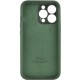 Чохол Silicone Case Full Camera Protective (AA) для Apple iPhone 14 Pro Max (6.7") Зелений / Cyprus Green / PVH