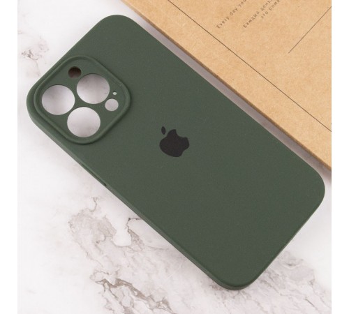 Чохол Silicone Case Full Camera Protective (AA) для Apple iPhone 14 Pro Max (6.7") Зелений / Cyprus Green / PVH Чохол Silicone Case Full Camera Protective (AA) для Apple iPhone 14 Pro Max (6.7") Зелений / Cyprus Green / PVH