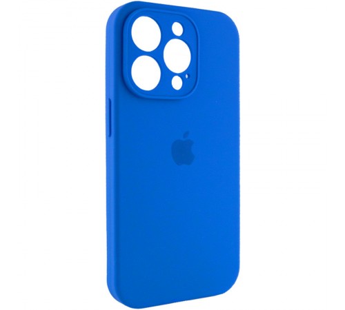 Чохол Silicone Case Full Camera Protective (AA) для Apple iPhone 14 Pro Max (6.7") Синій / Capri Blue / PVH Чохол Silicone Case Full Camera Protective (AA) для Apple iPhone 14 Pro Max (6.7") Синій / Capri Blue / PVH