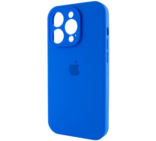 Чохол Silicone Case Full Camera Protective (AA) для Apple iPhone 14 Pro Max (6.7") Синій / Capri Blue / PVH Чохол Silicone Case Full Camera Protective (AA) для Apple iPhone 14 Pro Max (6.7") Синій / Capri Blue / PVH