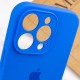 Чохол Silicone Case Full Camera Protective (AA) для Apple iPhone 14 Pro Max (6.7") Синій / Capri Blue / PVH