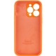 Чохол Silicone Case Full Camera Protective (AA) для Apple iPhone 14 Pro Max (6.7") Помаранчевий / Kumquat