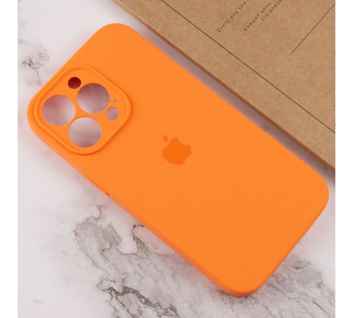 Чохол Silicone Case Full Camera Protective (AA) для Apple iPhone 14 Pro Max (6.7") Помаранчевий / Kumquat Чохол Silicone Case Full Camera Protective (AA) для Apple iPhone 14 Pro Max (6.7") Помаранчевий / Kumquat