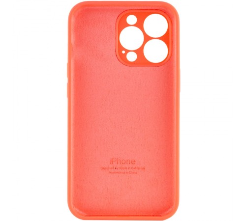Чохол Silicone Case Full Camera Protective (AA) для Apple iPhone 14 Pro Max (6.7") Помаранчевий / Pink citrus Чохол Silicone Case Full Camera Protective (AA) для Apple iPhone 14 Pro Max (6.7") Помаранчевий / Pink citrus