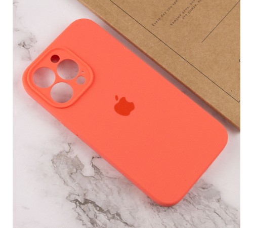Чохол Silicone Case Full Camera Protective (AA) для Apple iPhone 14 Pro Max (6.7") Помаранчевий / Pink citrus Чохол Silicone Case Full Camera Protective (AA) для Apple iPhone 14 Pro Max (6.7") Помаранчевий / Pink citrus