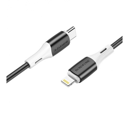 Дата кабель Borofone BX79 Type-C to Lightning (1m) Чорний