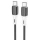 Дата кабель Borofone BX79 Type-C to Type-C 60W (1m) Чорний