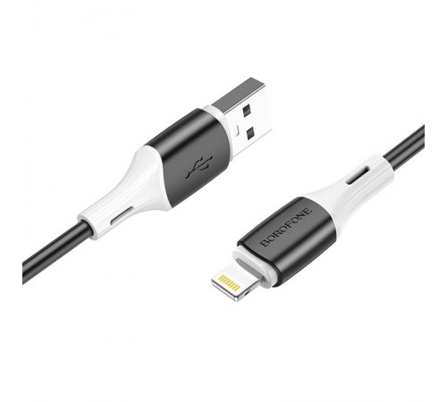 Дата кабель Borofone BX79 USB to Lightning (1m) Чорний