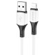 Дата кабель Borofone BX79 USB to Lightning (1m) Білий