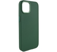 TPU чохол Bonbon Metal Style для Apple iPhone 14 (6.1") Зелений / Pine green