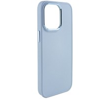 TPU чохол Bonbon Metal Style для Apple iPhone 14 Pro Max (6.7") Блакитний / Mist blue