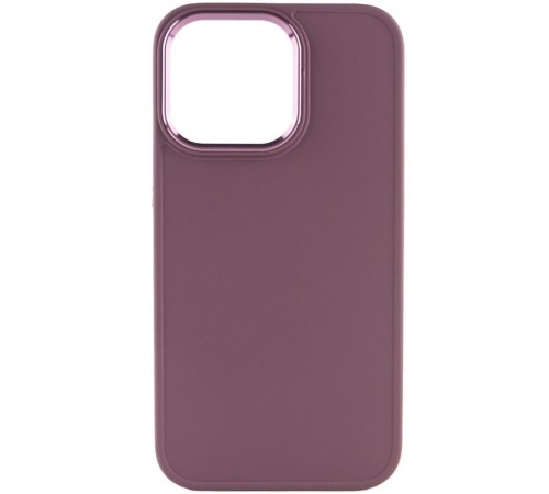 TPU чохол Bonbon Metal Style для Apple iPhone 14 Pro Max (6.7") Бордовий / Plum TPU чохол Bonbon Metal Style для Apple iPhone 14 Pro Max (6.7") Бордовий / Plum