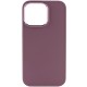 TPU чохол Bonbon Metal Style для Apple iPhone 14 Pro Max (6.7") Бордовий / Plum