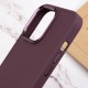 TPU чохол Bonbon Metal Style для Apple iPhone 14 Pro Max (6.7") Бордовий / Plum